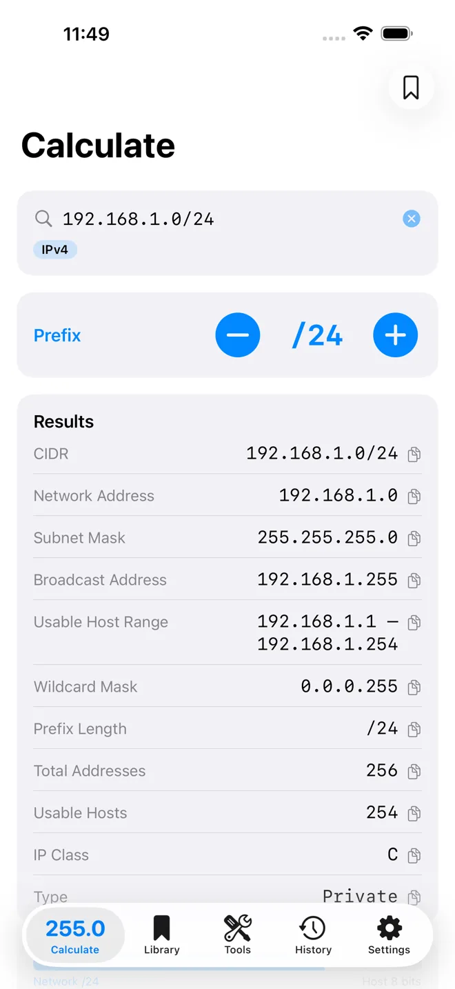 Subnet Plus subnet calculator
